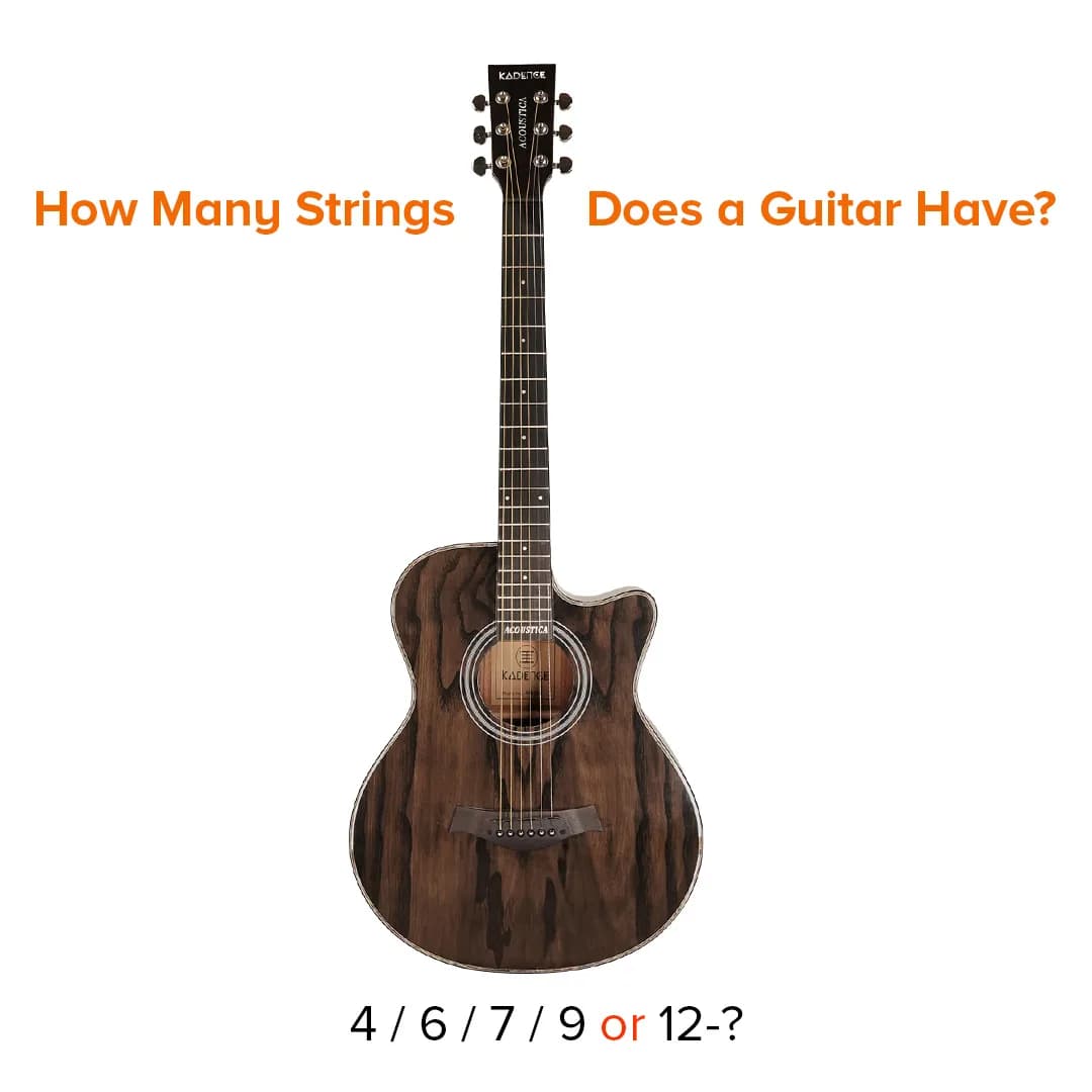 This is How Many Strings a Guitar Has: