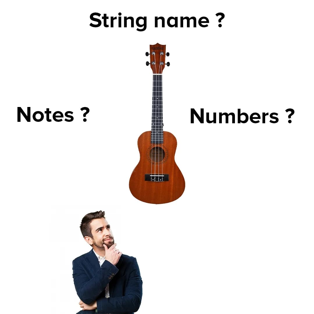 Ukulele String Names, Numbers and Notes Explained!