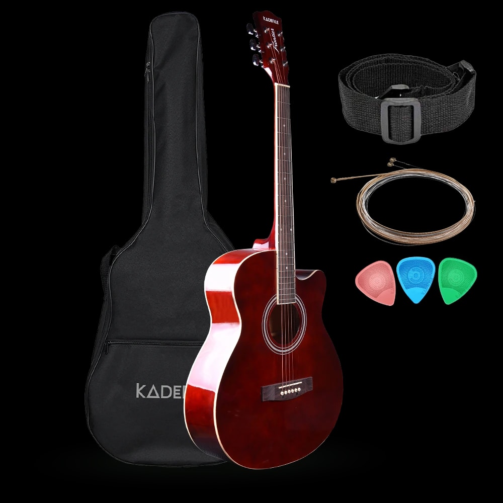 Kadence FNTR-BRN Frontier 40" Acoustic Guitar, view 1 of 6
