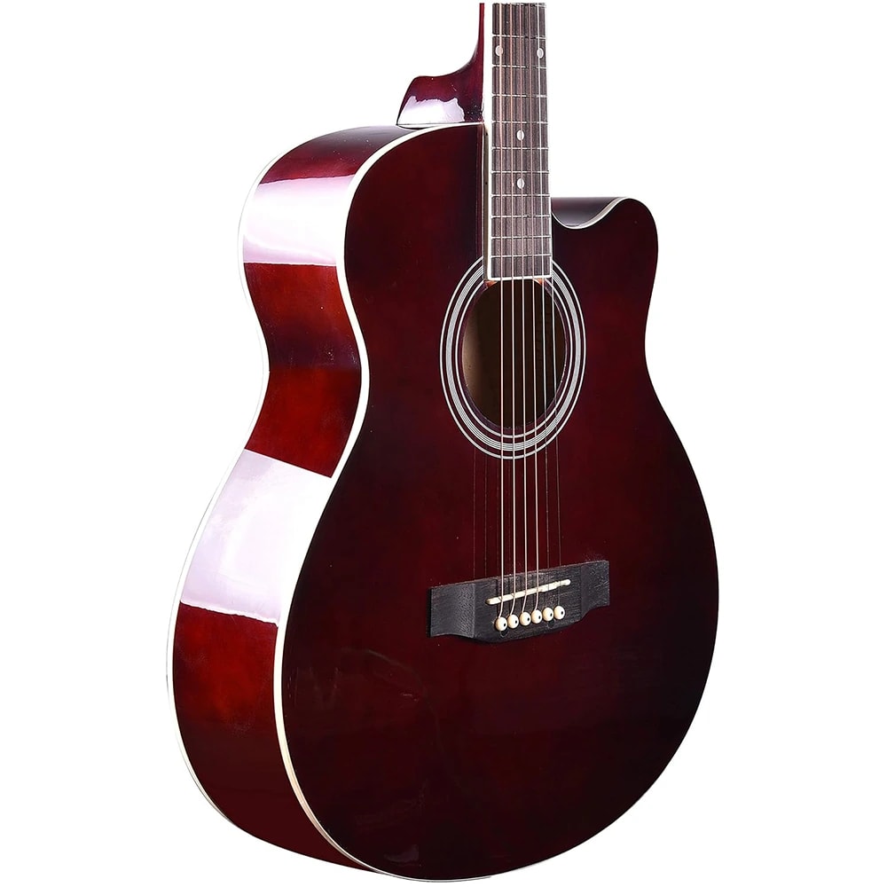 Kadence FNTR-BRN Frontier 40" Acoustic Guitar, view 3 of 6