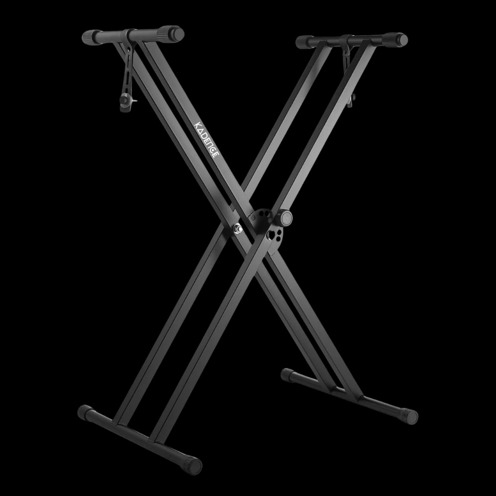 Touring Series 3kg Double-X Keyboard Stand · Black