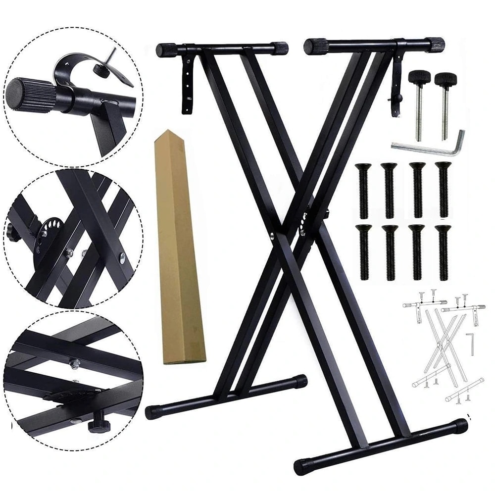 Kadence NK13 Touring Series 3kg Double-X Keyboard Stand, view 5 of 8