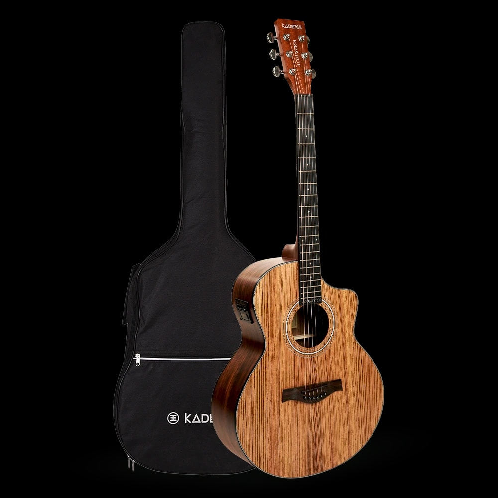 Acoustica 40" Electro Acoustic Guitar · Natural