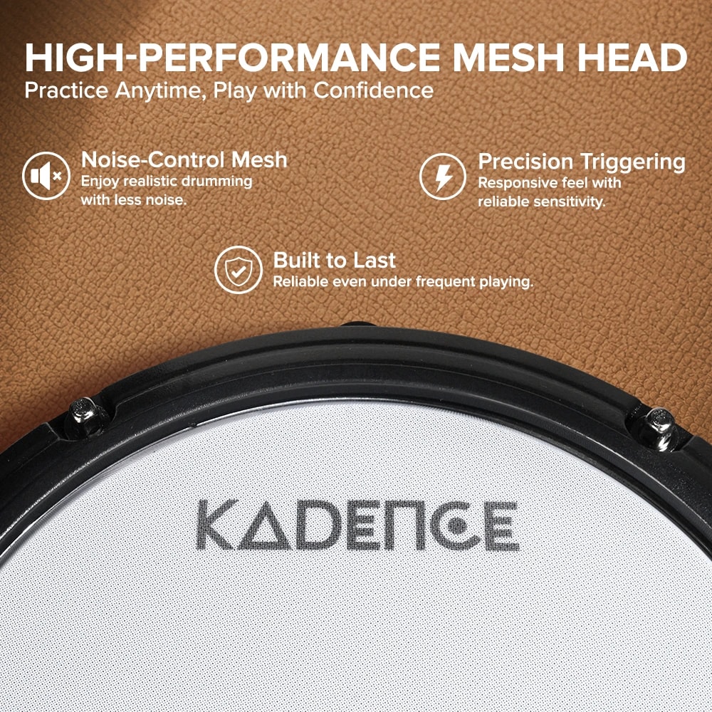 Kadence MD200A Home Series 7-Piece Electric Drum Kit, view 7 of 9