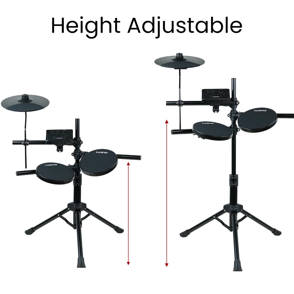 Kadence MT10L Home Series 3-Piece Kids Electric Drum Kit, view 4 of 6