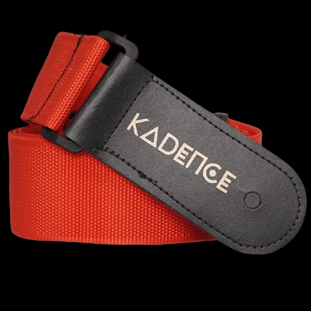 Kadence GSTP-RED Home Series Adjustable Guitar Strap, view 1 of 8
