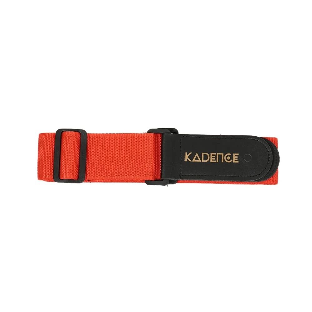 Kadence GSTP-RED Home Series Adjustable Guitar Strap, view 3 of 8