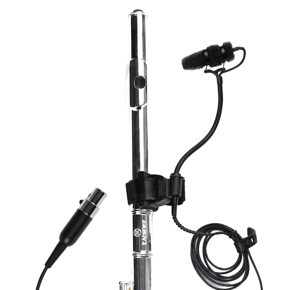 Kadence HWF01S Touring Series Flute Clip-On Gooseneck Condenser Mic, view 6 of 7