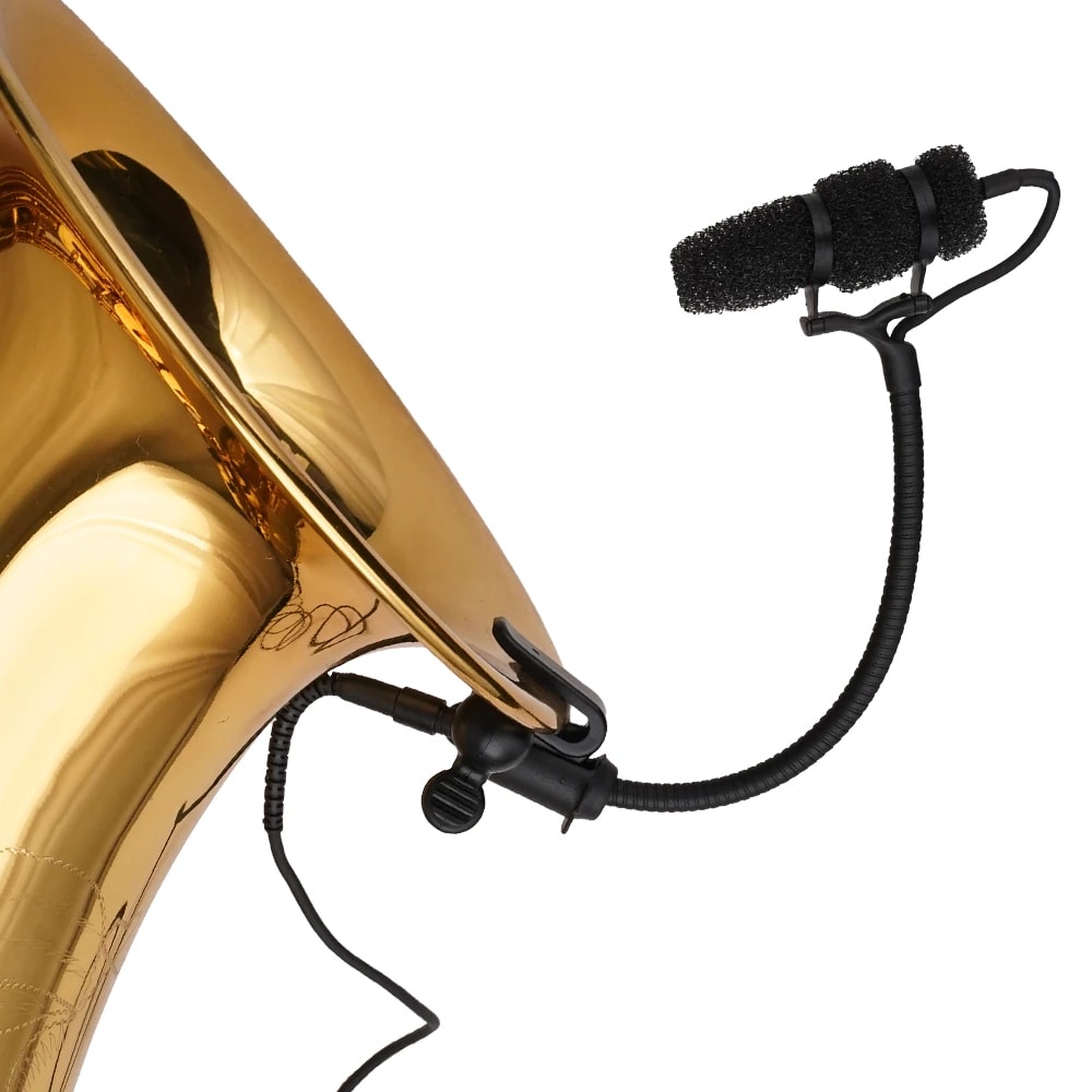 Kadence HWSAX01S Touring Series Alto & Tenor Saxophone Clip-On Gooseneck Condenser Mic, view 5 of 6