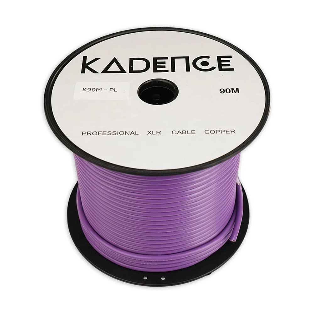 Kadence K90M-PL Touring Series Professional XLR 90 Meter Mic Cable Roll, view 4 of 5
