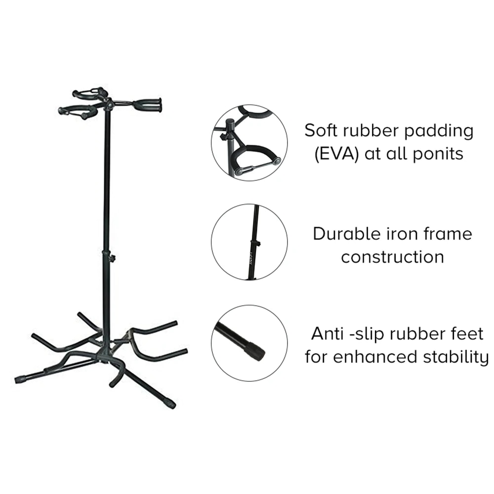 Kadence GSTD 3-in-1 Home Series Multi Guitar Stand, view 3 of 6