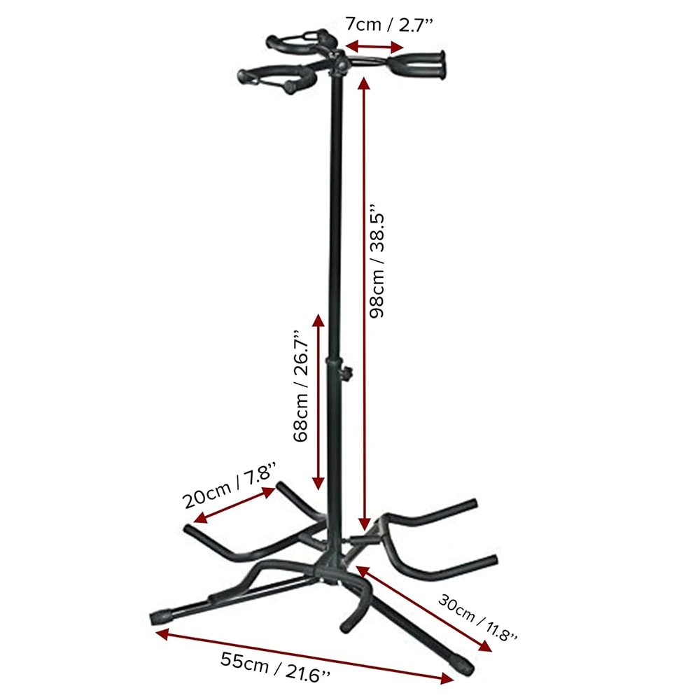 Kadence GSTD 3-in-1 Home Series Multi Guitar Stand, view 4 of 6