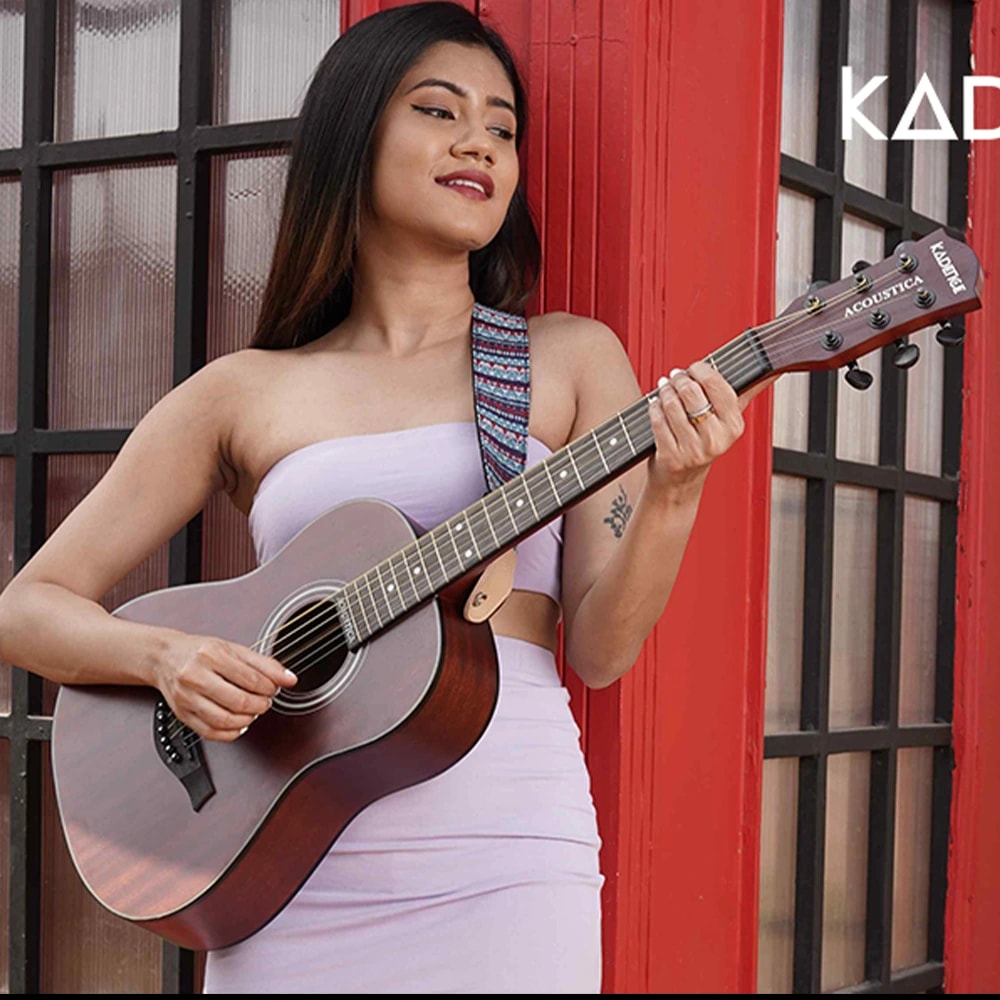 Kadence A03-34 Acoustica 34" Acoustic Guitar, view 3 of 6