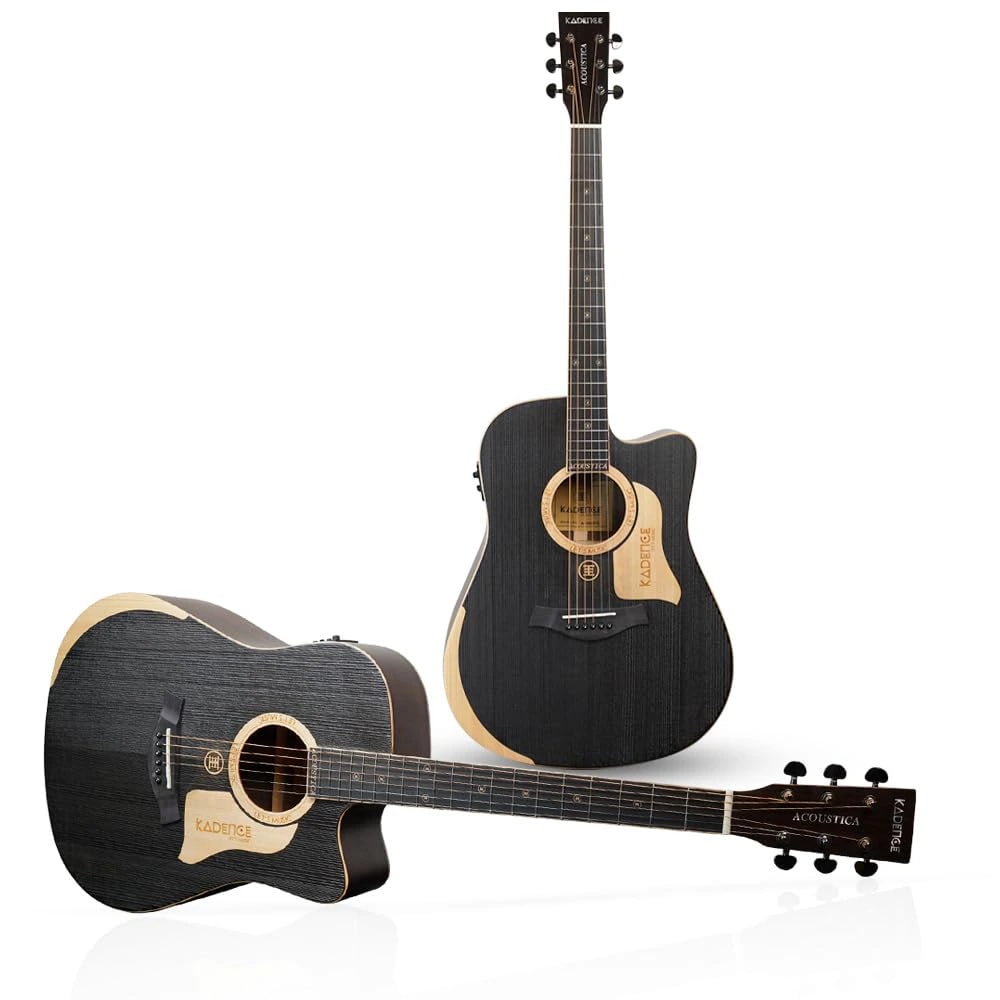 Kadence A1002 Acoustica 41" Electro Acoustic Guitar, view 3 of 6