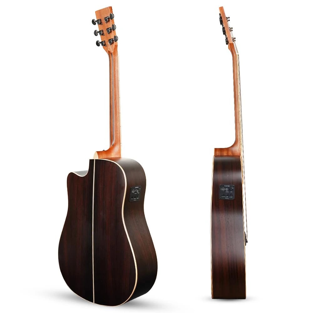 Kadence A1002 Acoustica 41" Electro Acoustic Guitar, view 4 of 6