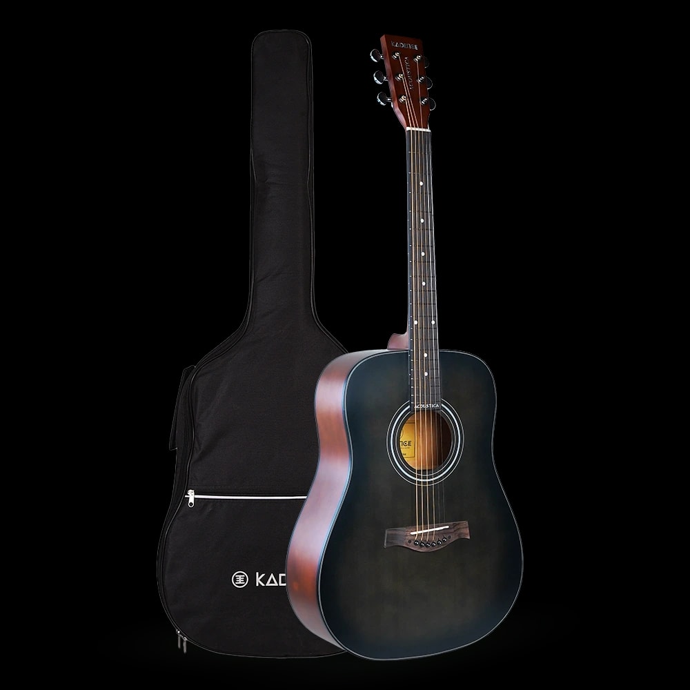 Acoustica 41" Acoustic Guitar · Black