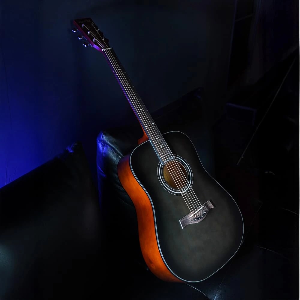 Kadence A281TBK Acoustica 41" Acoustic Guitar, view 3 of 6