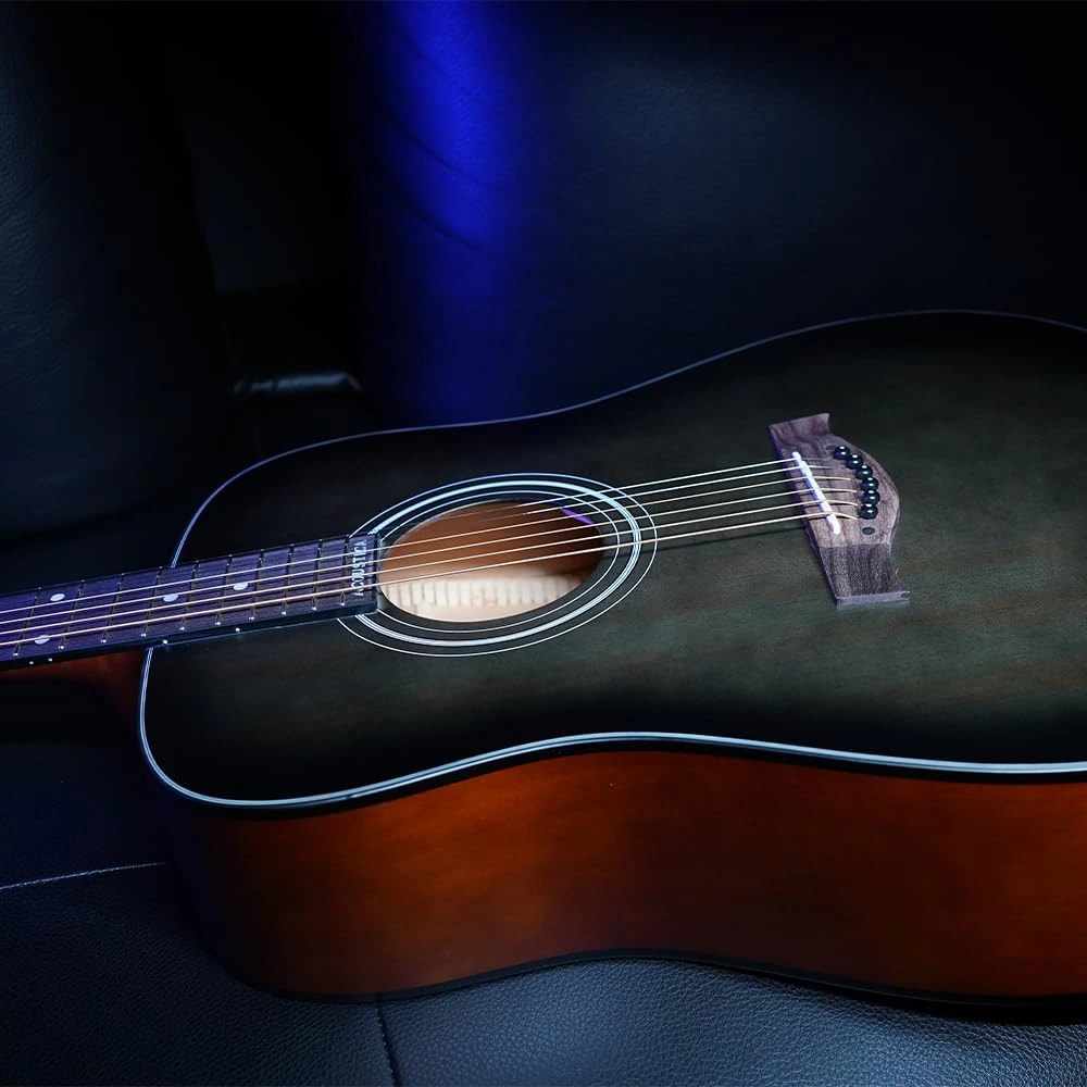 Kadence A281TBK Acoustica 41" Acoustic Guitar, view 5 of 6