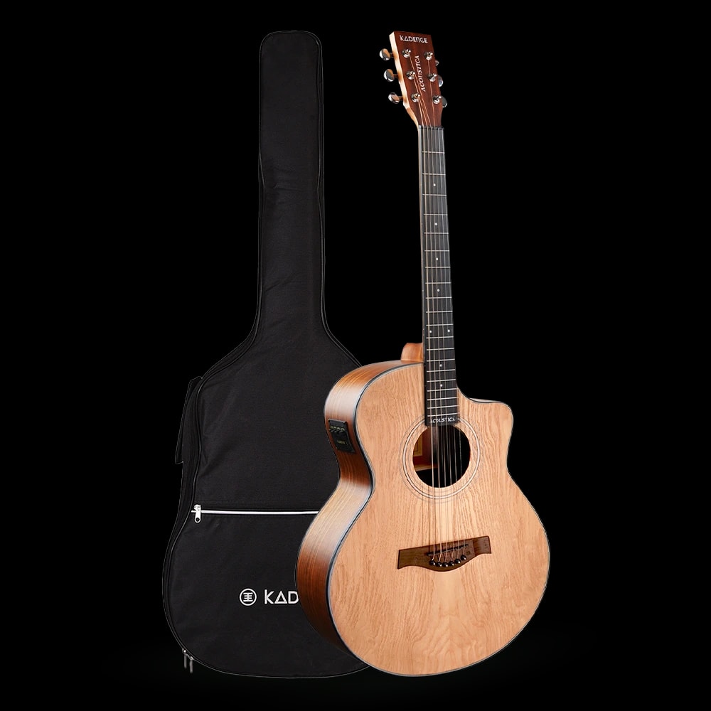 Acoustica 40" Electro Acoustic Guitar · Natural