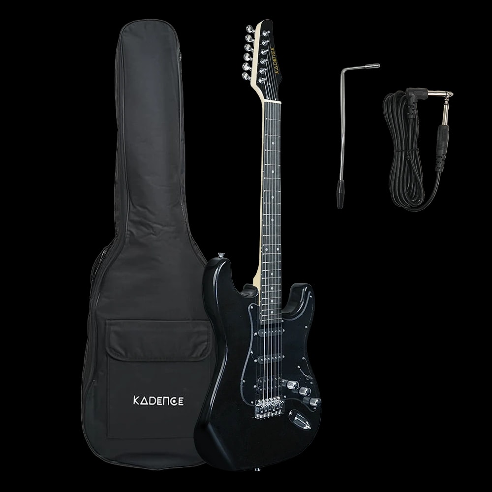 Kadence EGBLK Astroman 39” Electric Guitar, view 1 of 6