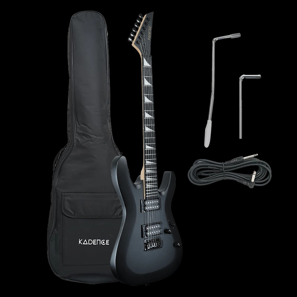 Kadence EGMBK Astroman 39” Electric Guitar, view 3 of 6
