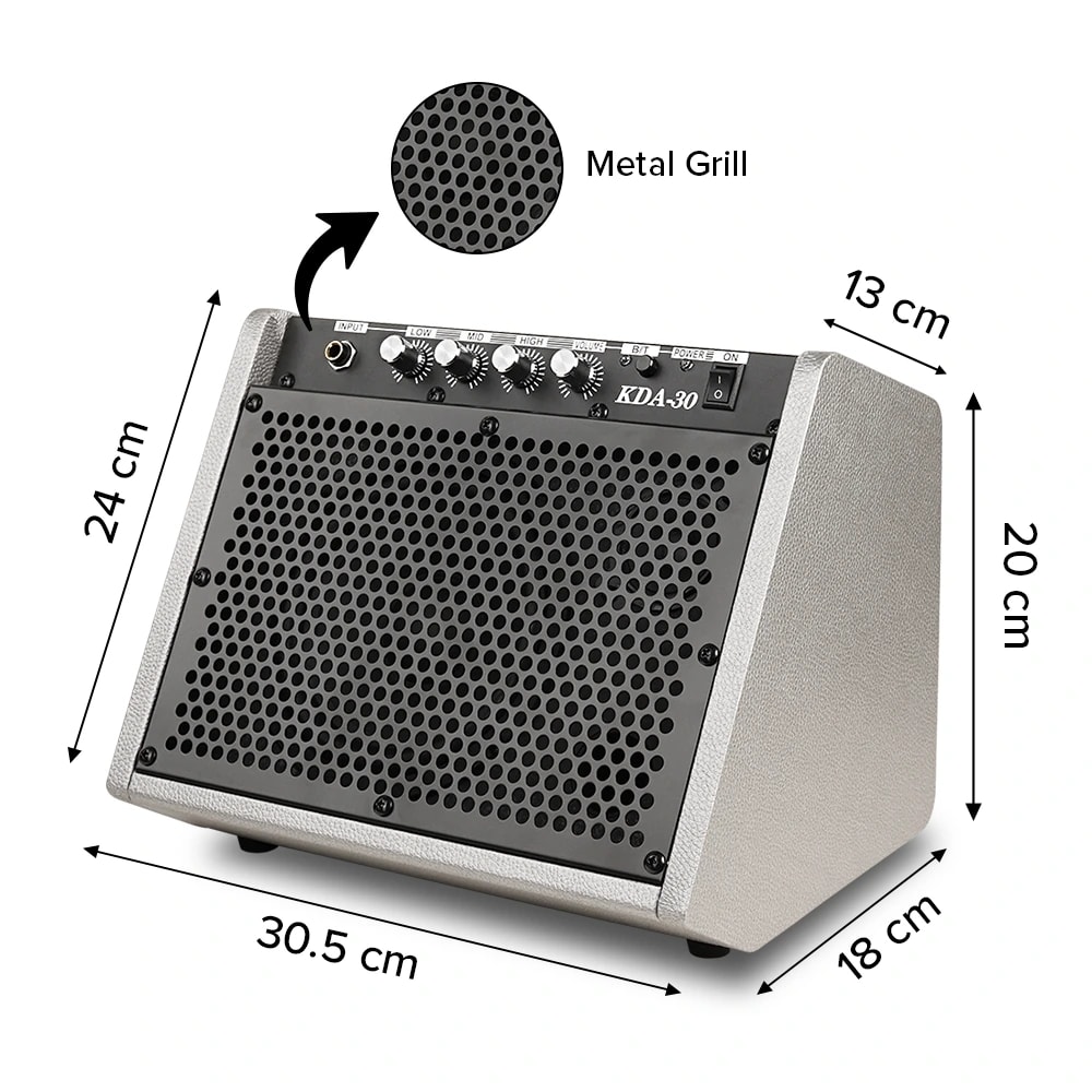 Kadence KDA30 Jamming Series 30W Electronic Drum Amplifier, view 3 of 7