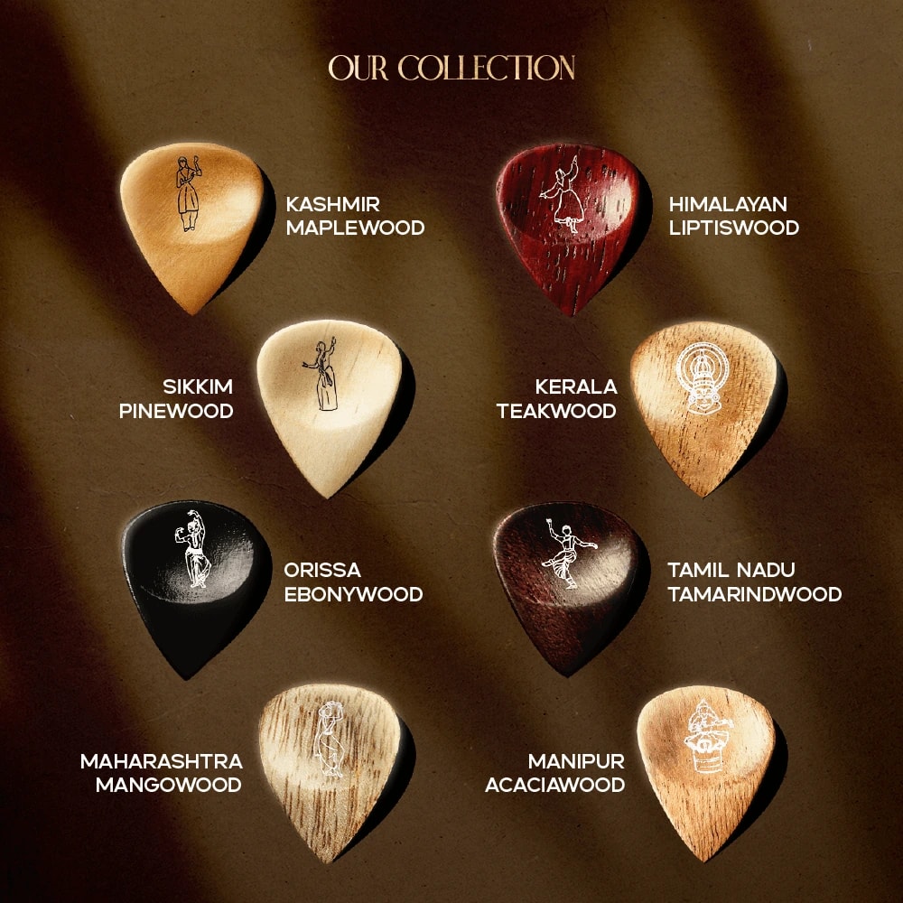 Kadence APICKS Jamming Series Indian Heritage Guitar Picks, view 3 of 6