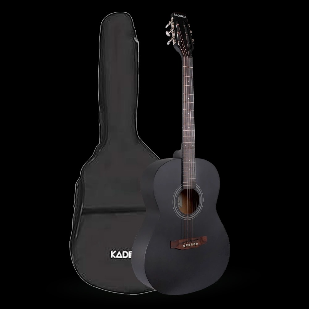 Acoustica 39" Acoustic Guitar · Black