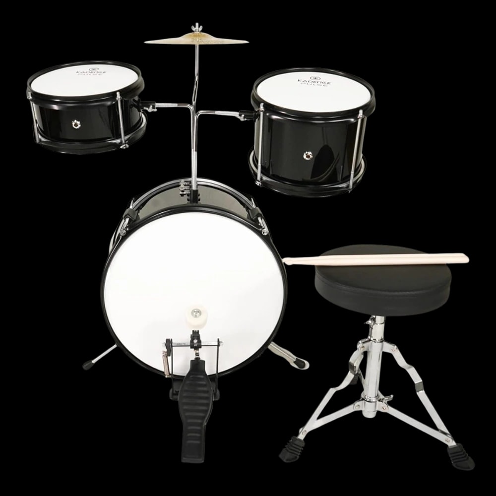 Kadence BYDRMBK 3-Piece Kids Acoustic Drum Kit, view 1 of 8