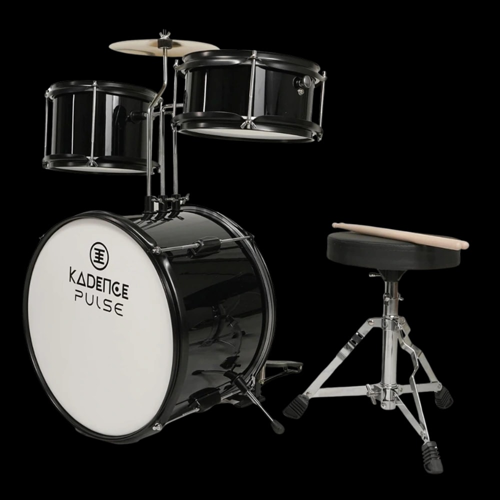 Kadence BYDRMBK 3-Piece Kids Acoustic Drum Kit, view 2 of 8