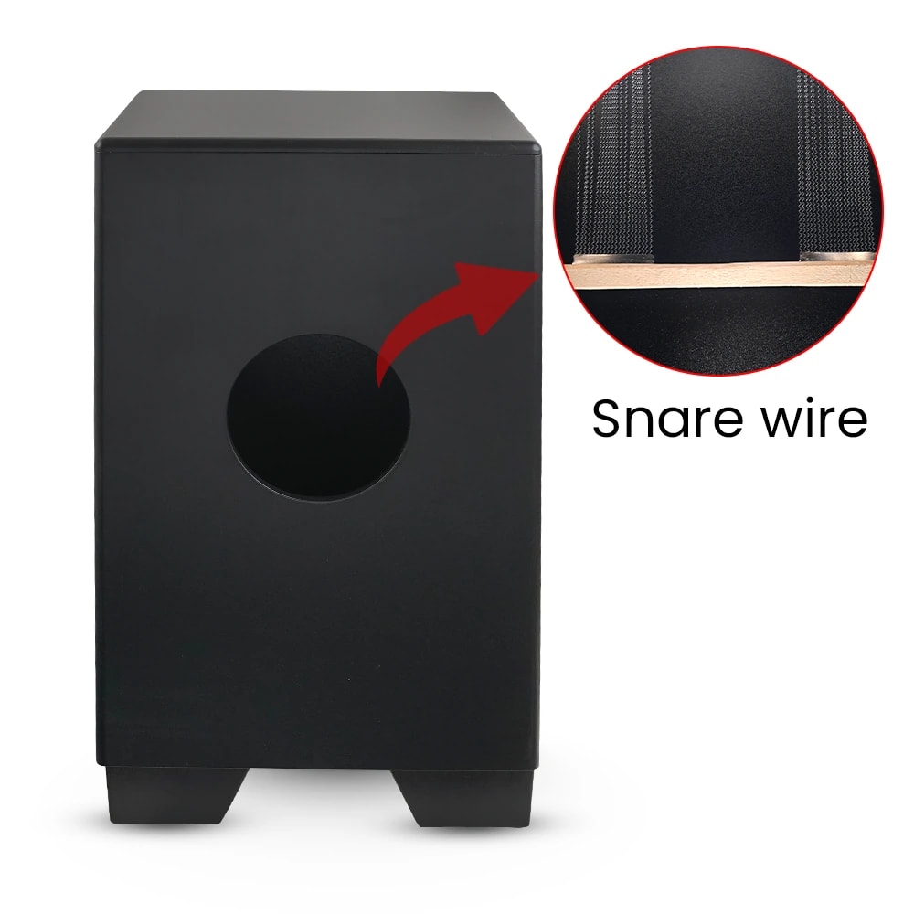 Kadence CJBLK Heartbeat Cajon with Dust Cover, view 6 of 6