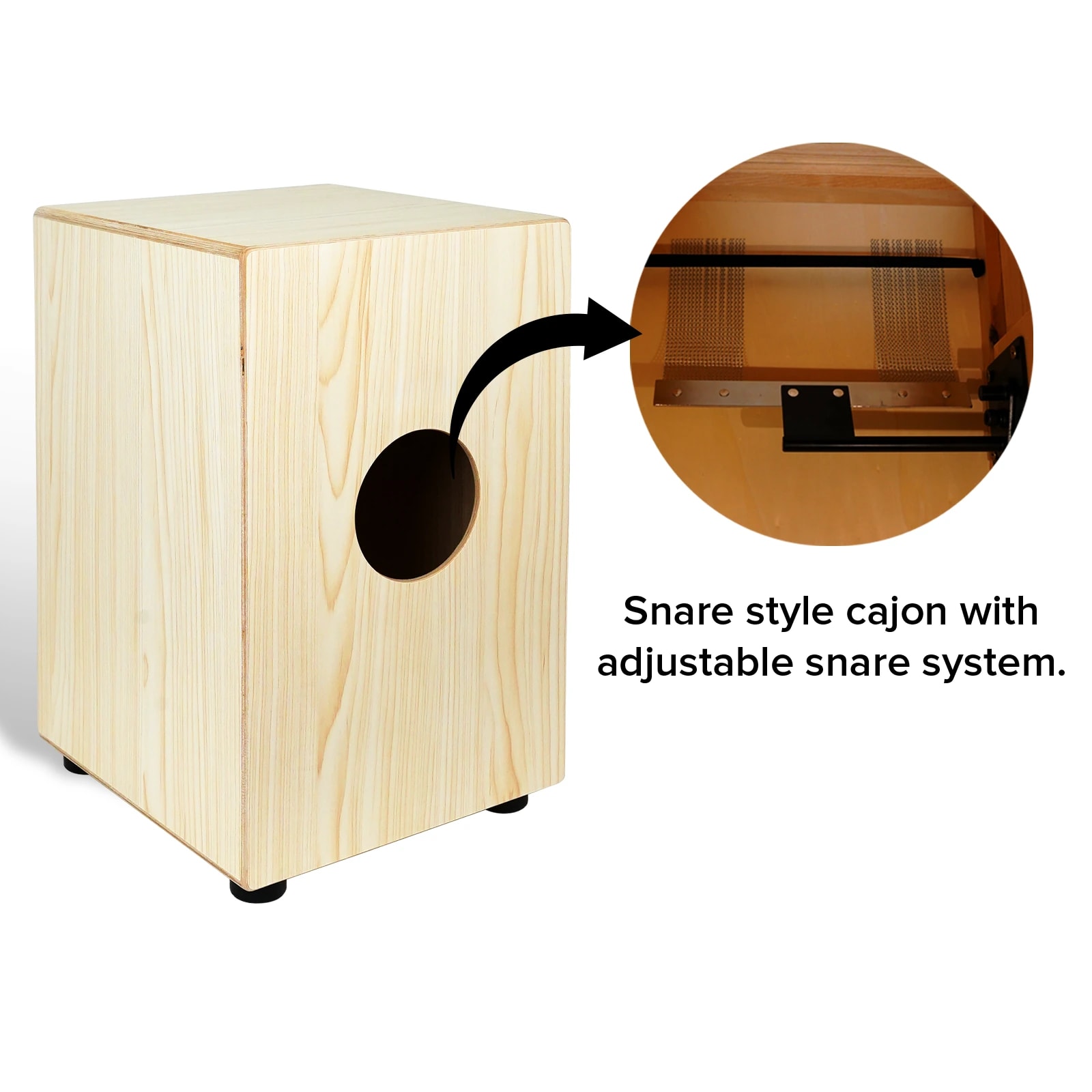 Kadence CL50 Heartbeat Cajon, view 4 of 7