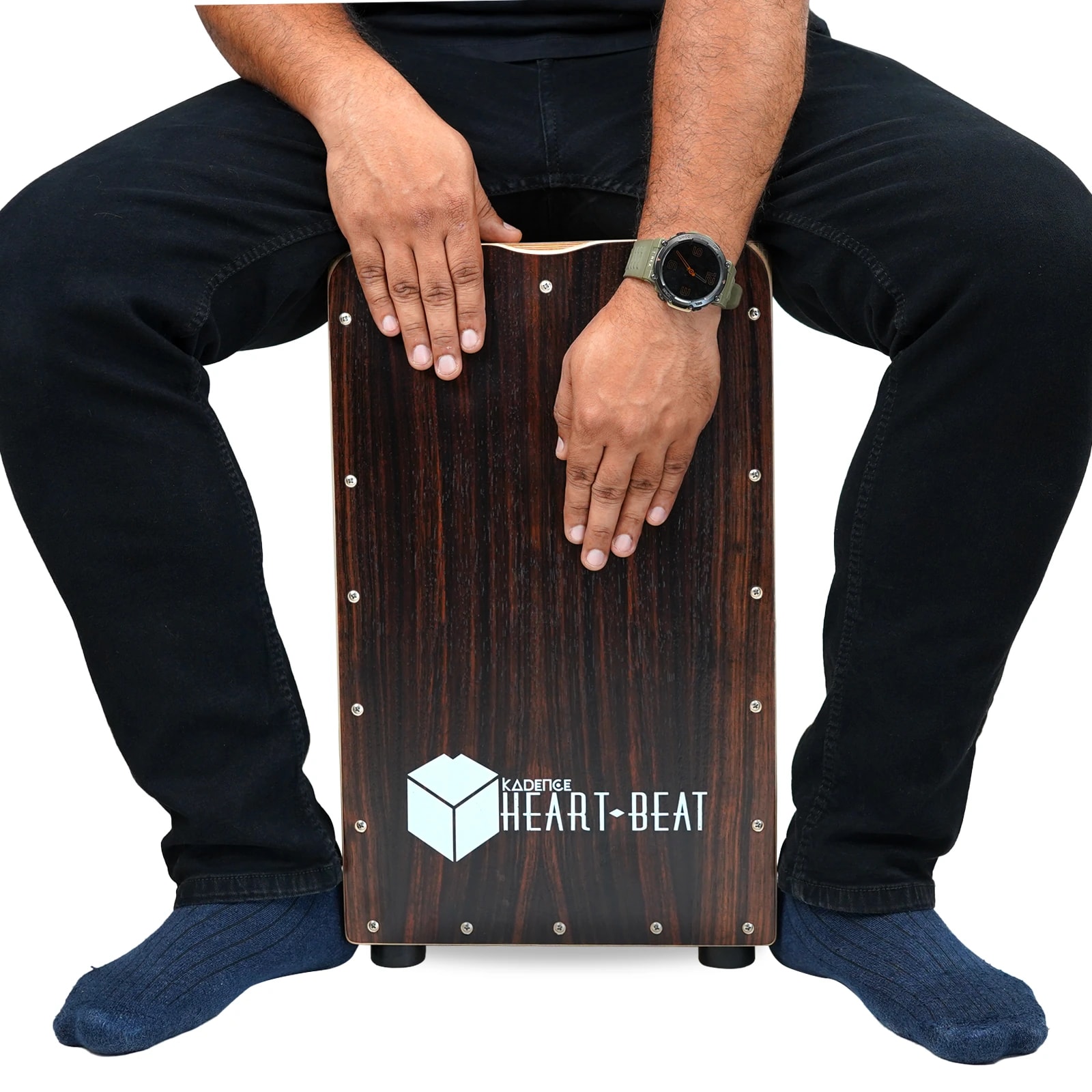 Kadence CL97 Heartbeat Solid Wood Cajon, view 4 of 6