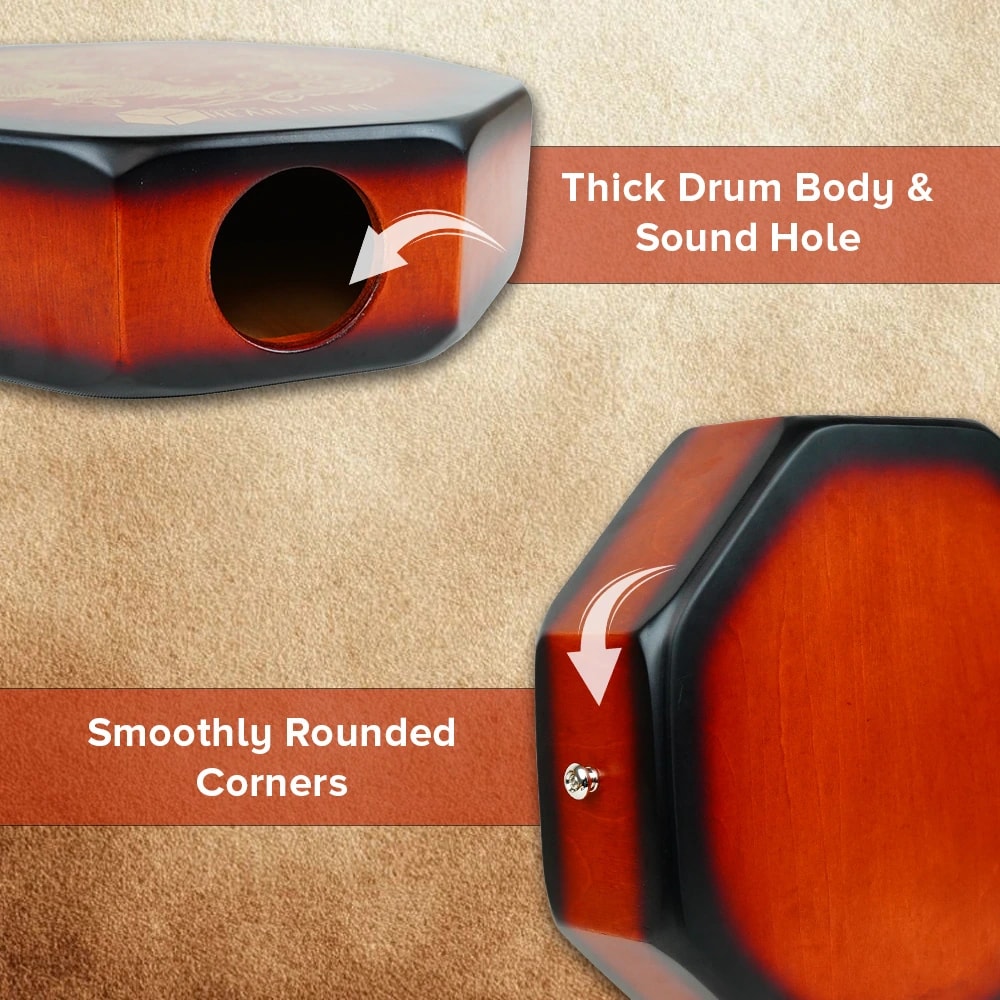 Kadence SD8S Heartbeat 12" Travel Cajon, view 5 of 6
