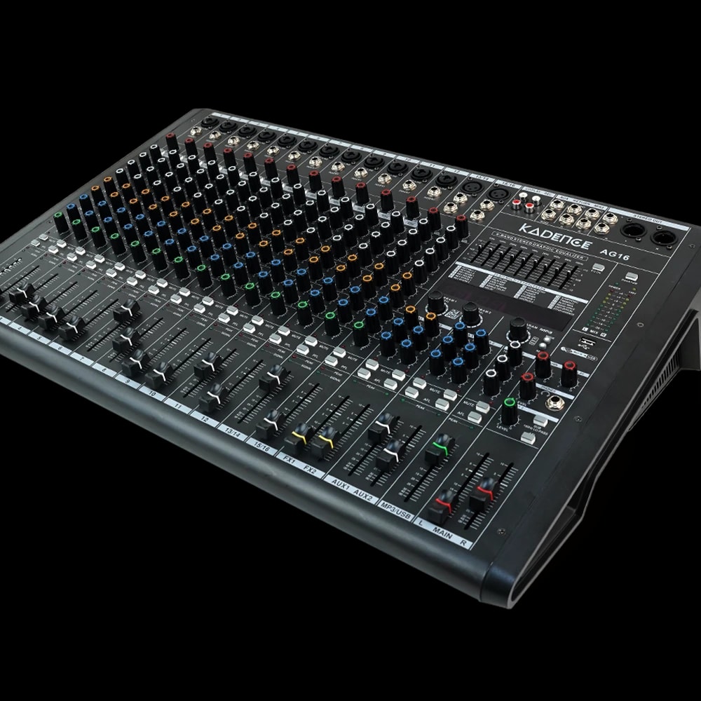 Kadence AG16 Touring Series 16-Channel Professional Audio Mixer, view 4 of 7
