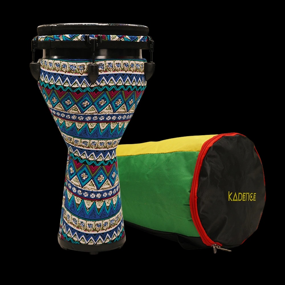 Touring Series Hand Carved Djembe Drum · Multicolor