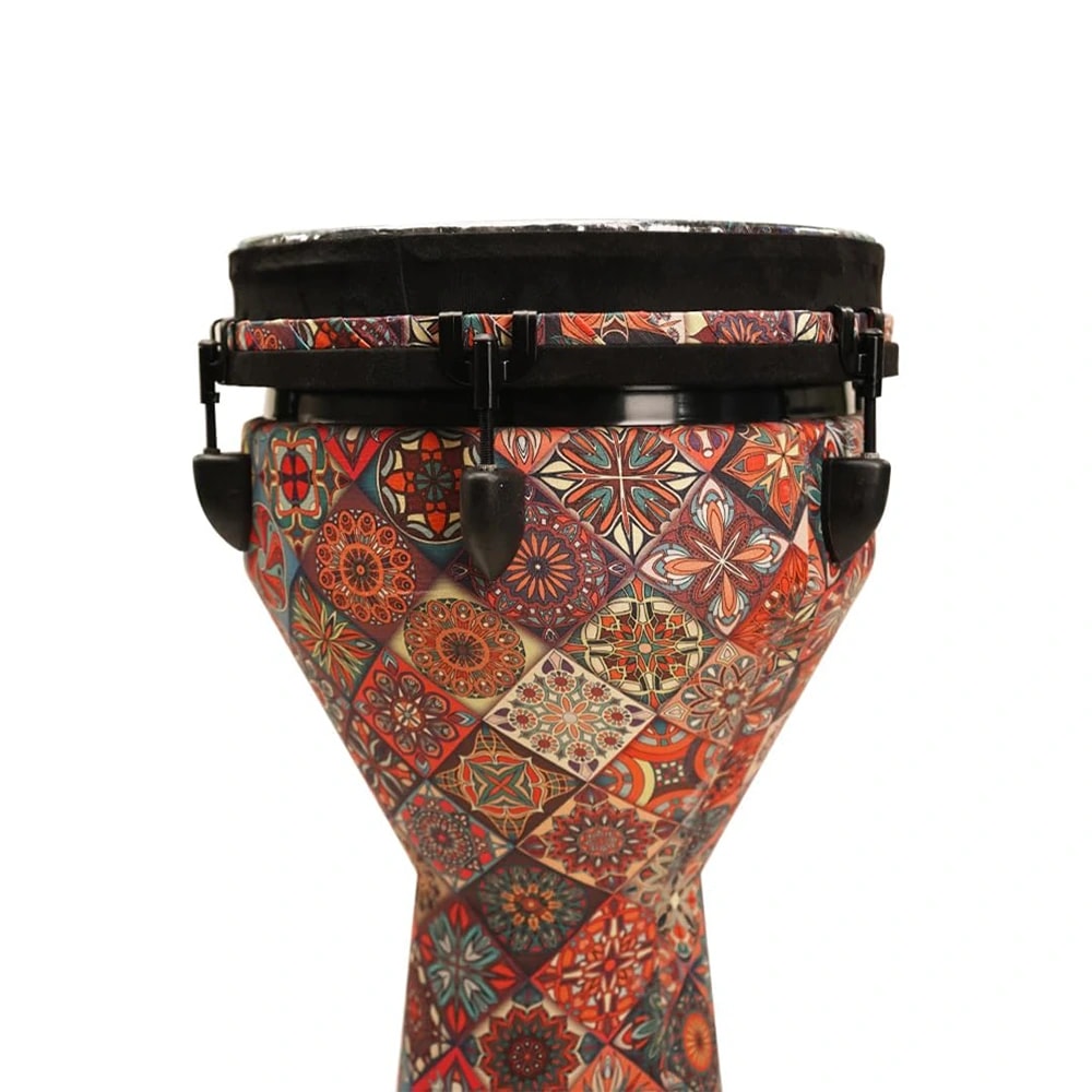 Kadence DJE12N Touring Series Hand Carved Djembe Drum, view 4 of 5