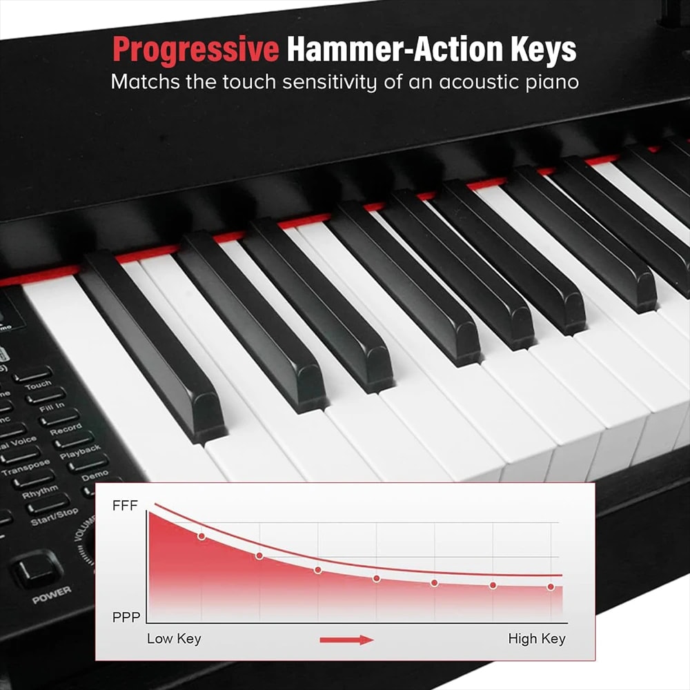 Kadence DP01WBK GEN25 Digital Piano, view 4 of 6