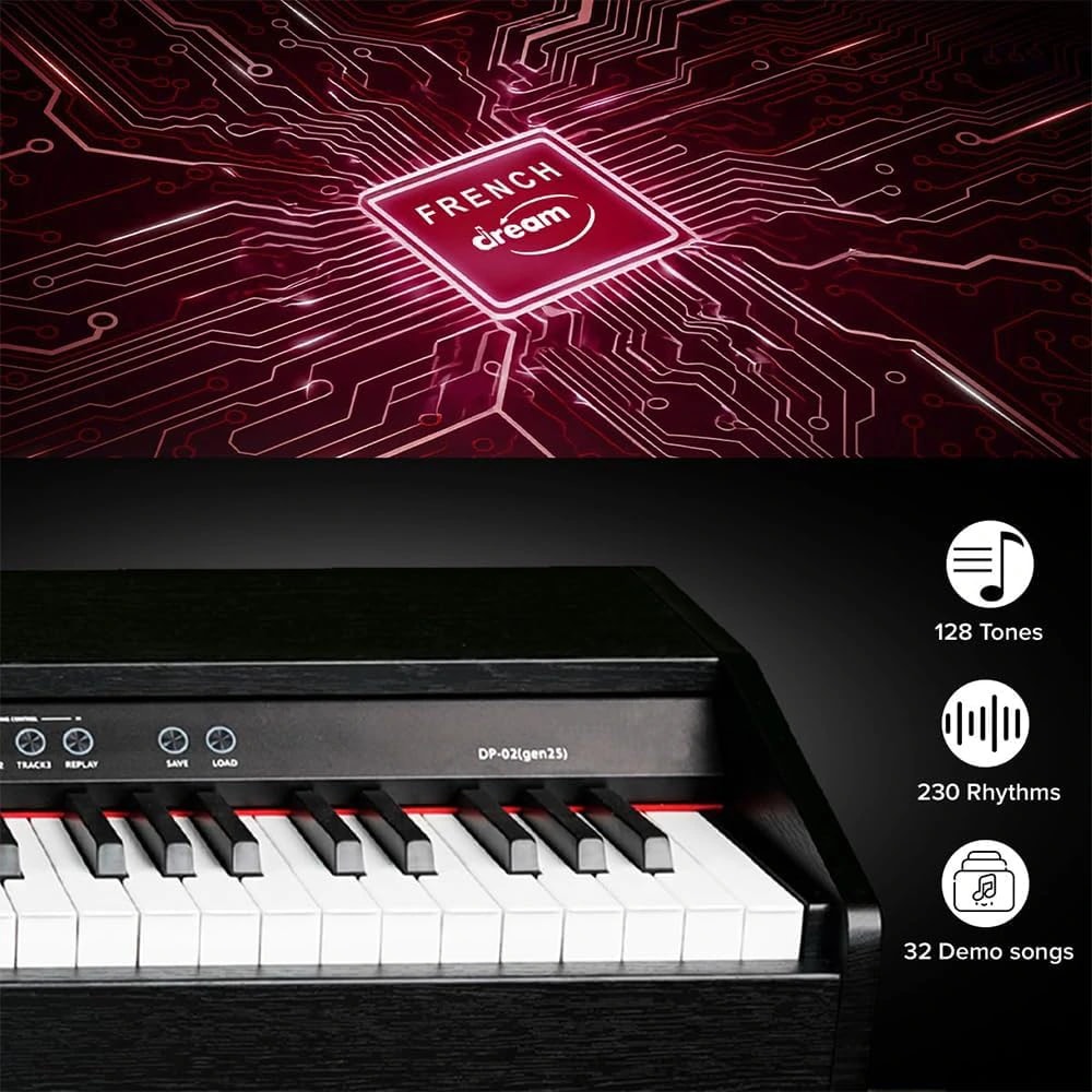 Kadence DP02WBK GEN25 Digital Piano, view 3 of 6