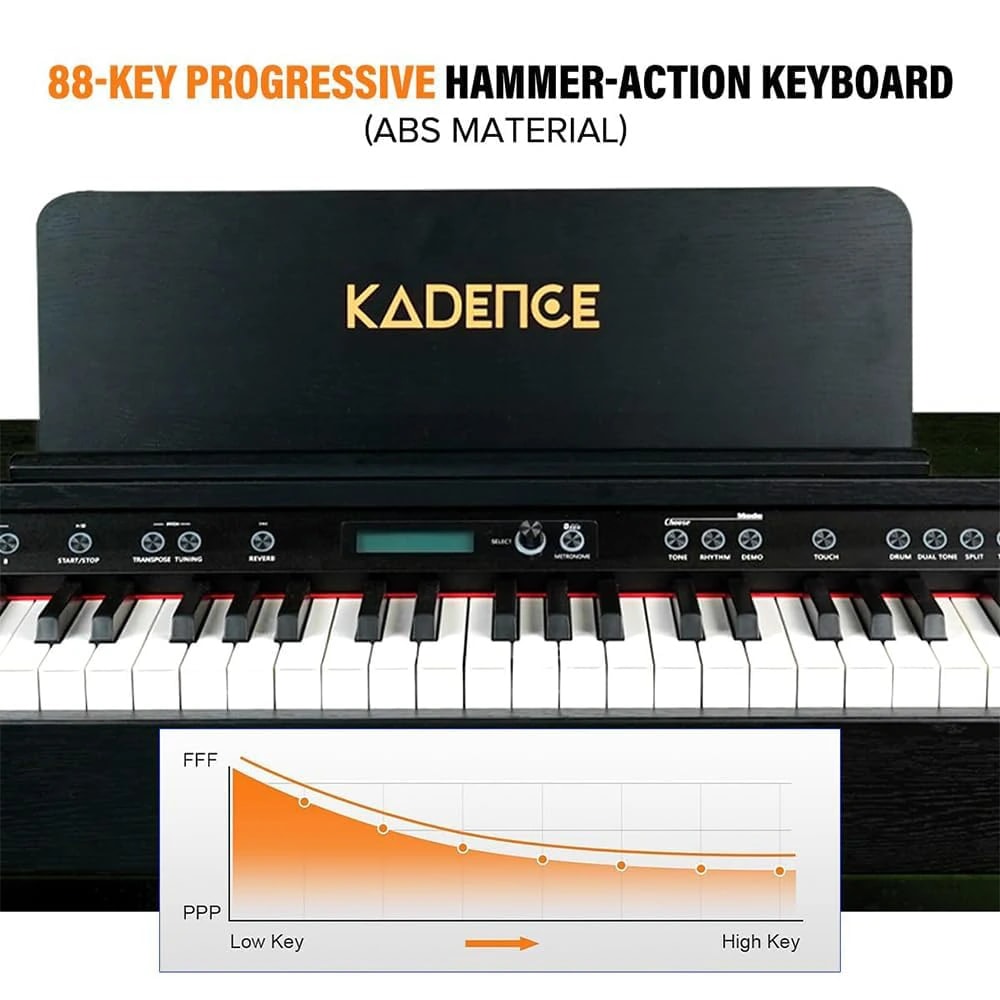 Kadence DP02WBK GEN25 Digital Piano, view 4 of 6