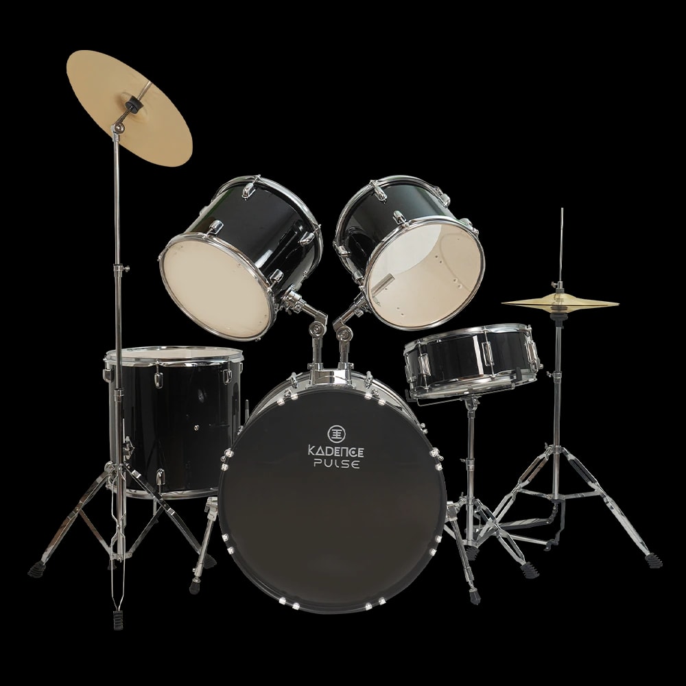 Kadence DRMBLK 5-Piece Acoustic Drum Kit, view 1 of 5