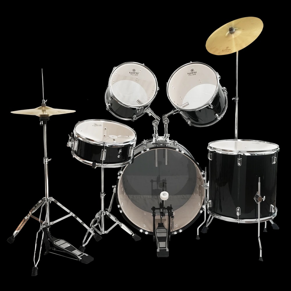 Kadence DRMBLK 5-Piece Acoustic Drum Kit, view 2 of 5