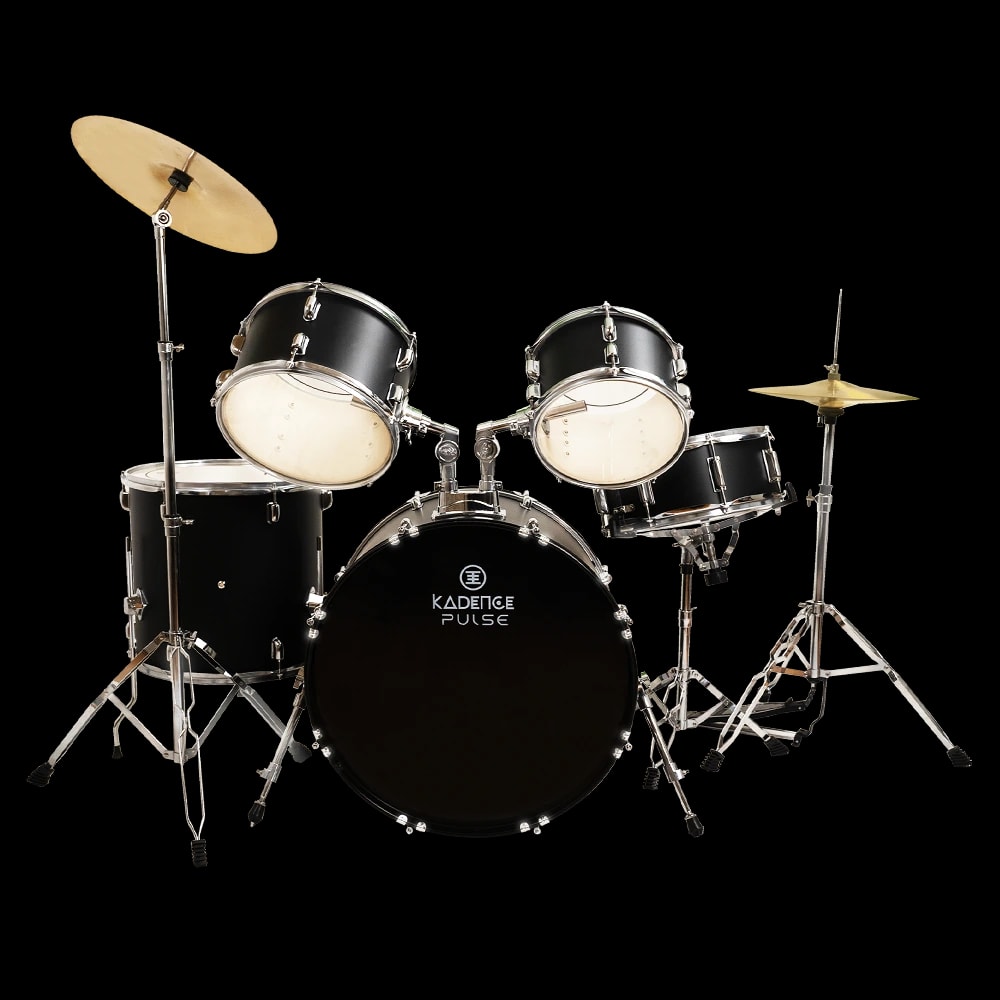 5-Piece Acoustic Drum Kit · Black