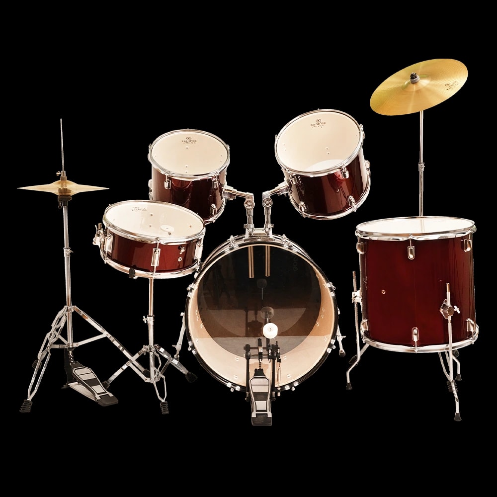 Kadence DRMWR 5-Piece Acoustic Drum Kit, view 2 of 5