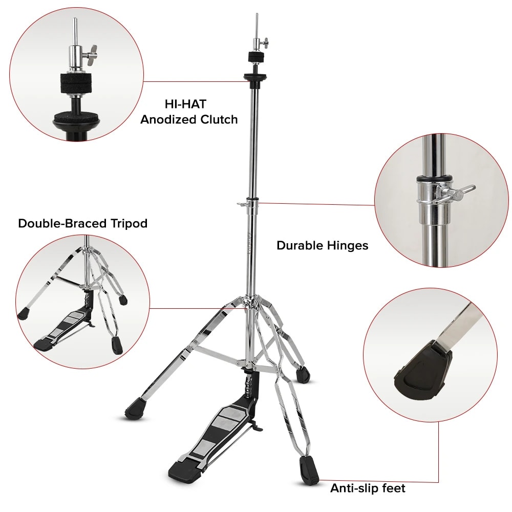 Kadence HHH01 Home Series 1.9kg Hi-Hat Stand, view 3 of 6