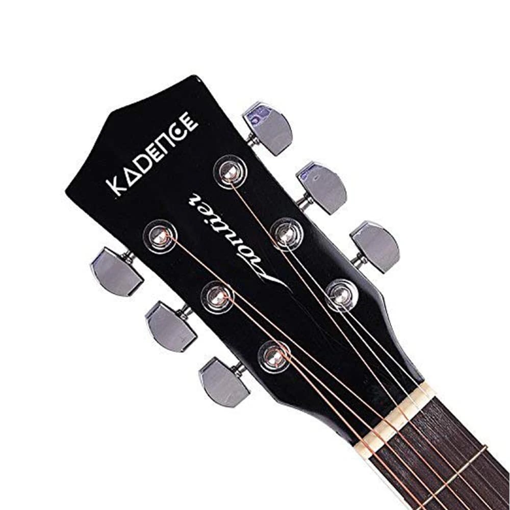 Kadence FNTR34-BLK Frontier 34" Acoustic Guitar, view 5 of 8