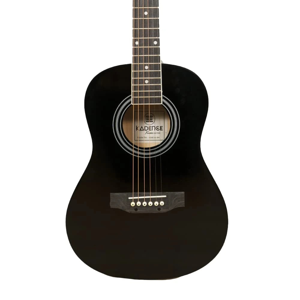 Kadence FNTR34-BLK Frontier 34" Acoustic Guitar, view 8 of 8