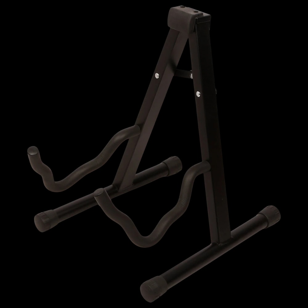 Touring Series Foldable A-Frame Guitar Stand · Black