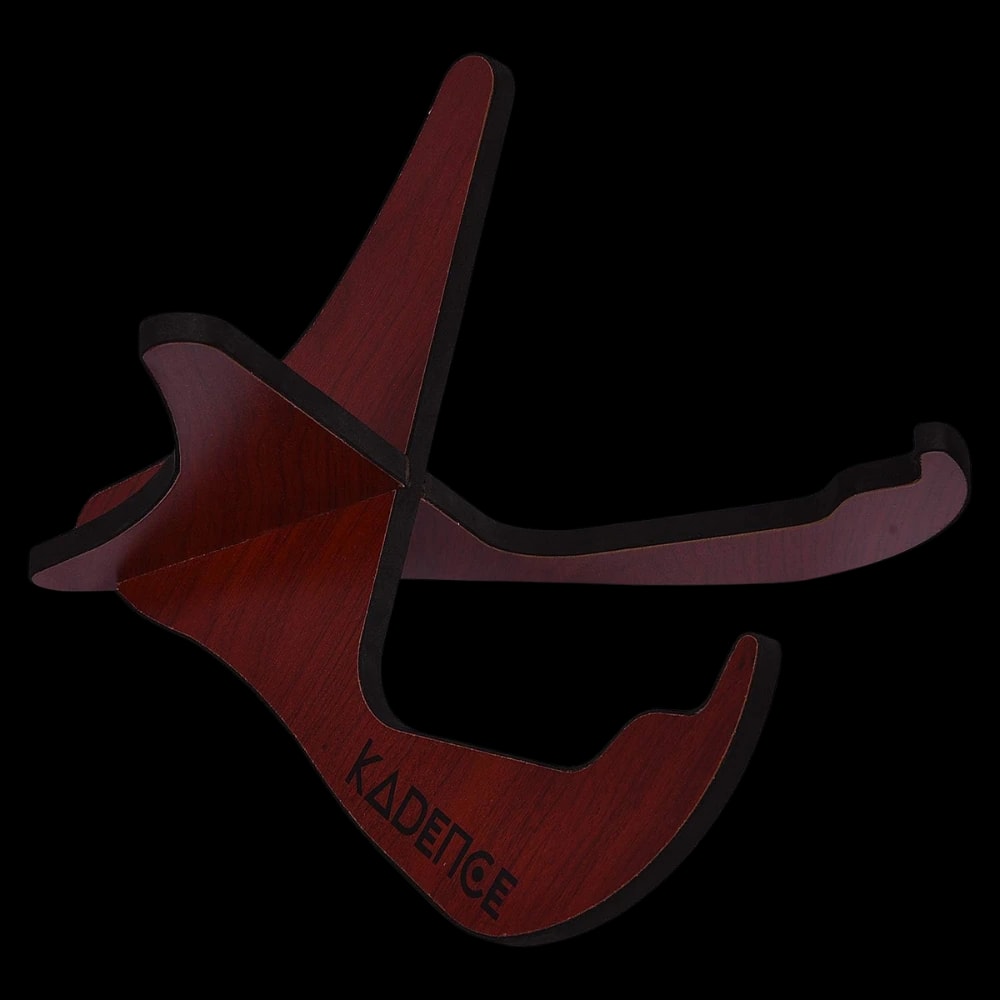 Kadence HJ44 Jamming Series Guitar Wooden Floor Stand, view 1 of 6