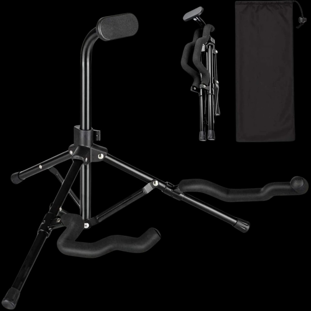 Kadence NK51 Touring Series Foldable Tripod Guitar Stand, view 1 of 7